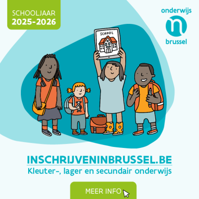 Banner van de website inschrijveninbrussel.be